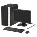 HP ProDesk 480 G4 Core i5-7th Gen 8GB 1TB HDD + 22" Complete Complete Desktop CPU