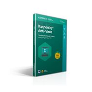 Kaspersky Antivirus 3+1 (KAV 3+1) License for 1 Year ANTIVIRUS SOFTWARE