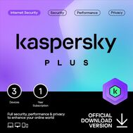 Kaspersky plus 3 device 1 year  Softwares & Drivers 