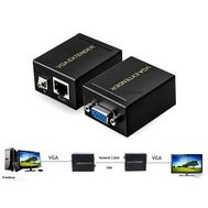 Vga signal extender 60m, single ethernet cable, wds Computer Accessories