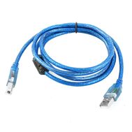 Universal usb printer cable 1.5m blue Cables