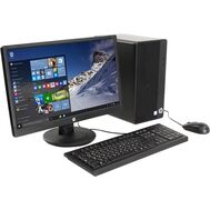 Hp 290 g1 micro tower desktop, Intel core i5, 4gb ram, 500gb hard disk, dvdrw, ethernet port, free keyboard, mouse plus 18.5” monitor. 1 year warranty Complete Desktop CPU
