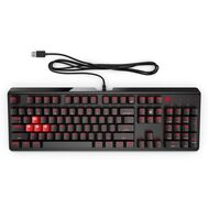 Omen by hp wired usb gaming keyboard 1100 (black/red) Keyboards