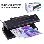 Uv light practical counterfeit bill currency fake paper money detector checker, Model: 318 Computer Accessories