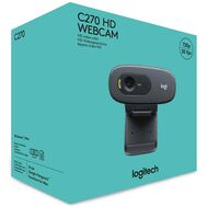 Logitech C270 HD Webcam 720p Video with Noise Reducing Mic Webcams