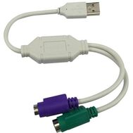 Keyboard usb to ps2 ps/2 adapter converter Adapters