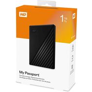 Wd 1tb black my passport portable external hard drive - usb 3.0 Hard drive