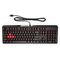 Omen by hp wired usb gaming keyboard 1100 (black/red) Keyboards